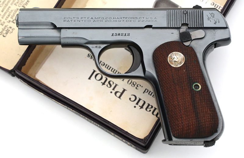 Colt Model 1908 .380 ACP G.H.D. Inspected (ca. 1943)